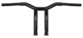 Picture of Burly Brand Dominator Raked Bar 10in - Gloss Black