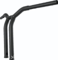Picture of Burly Brand Dominator Raked Bar 14in - Matte Black