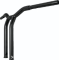 Picture of Burly Brand Dominator Raked Bar 14in - Gloss Black