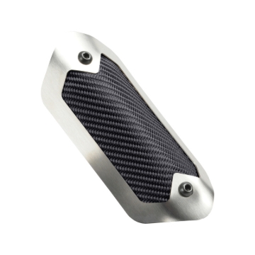 Picture of Onyx Flexible Heat Shield with Trim Ring - 3-1/2" x 6-1/2"