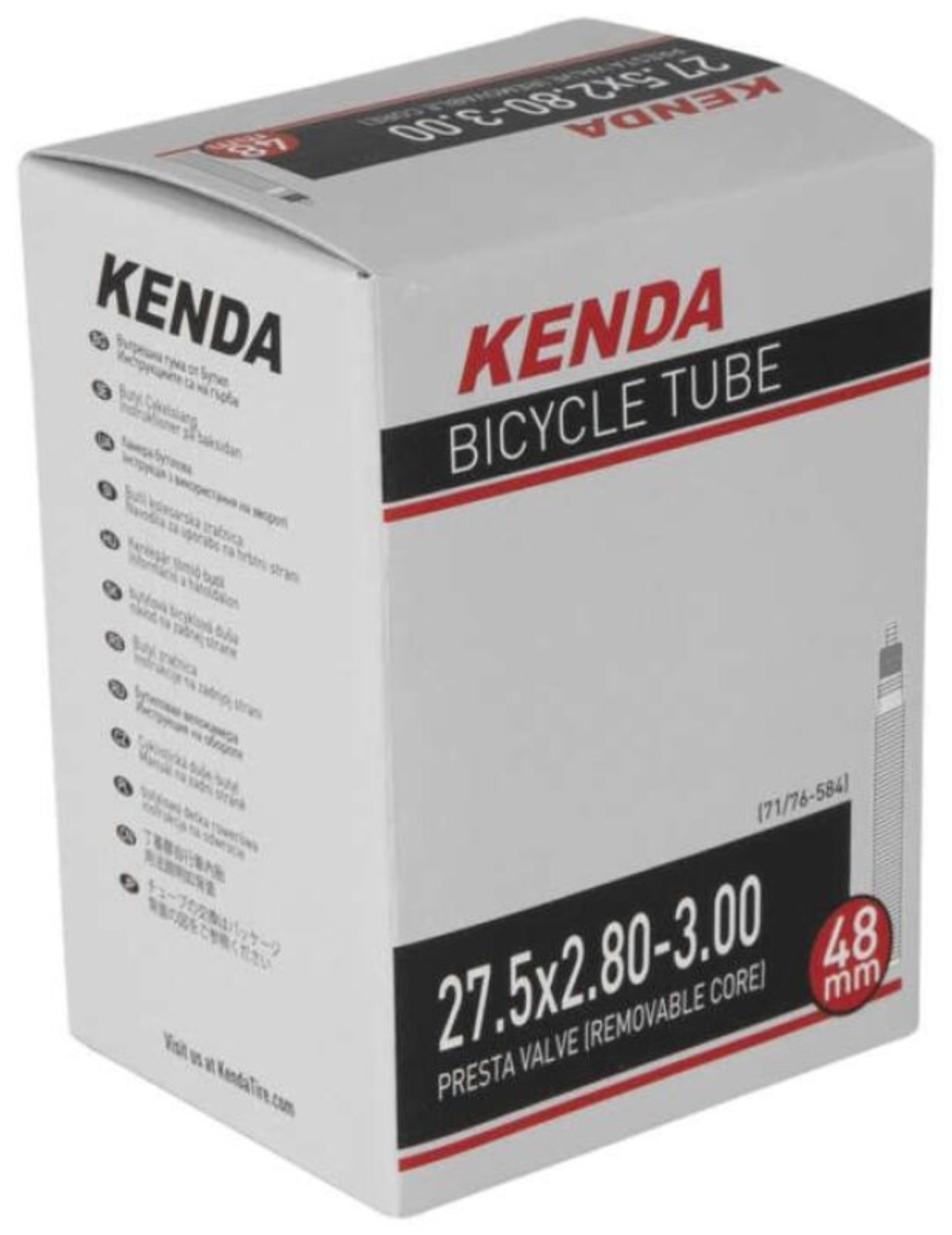 Picture of Kenda 27.5x2.8-3.0 RV48 1.00mm Tube
