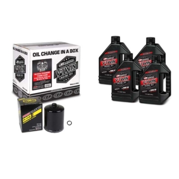 Picture of Maxima V-Twin Quick Change Kit Synthetic w/Black Filter Twin Cam