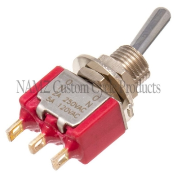 Picture of NAMZ Mini High/Low Beam Toggle Switch 5-AMP 1/4in. Hole