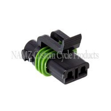 Picture of NAMZ Delphi-Packard Weatherpack 2-Position Female Wire Connector w/Seals