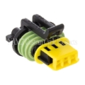 Picture of NAMZ 06-23 V-Twin Delphi OEM Speedometer Sensor/Siren Connector w/Terminals (HD 72064-06)