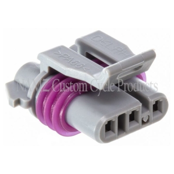 Picture of NAMZ 1998+ V-Twin OEM MAP Sensor Connector w/Terminals & Secondary Lock (HD 72230-98)