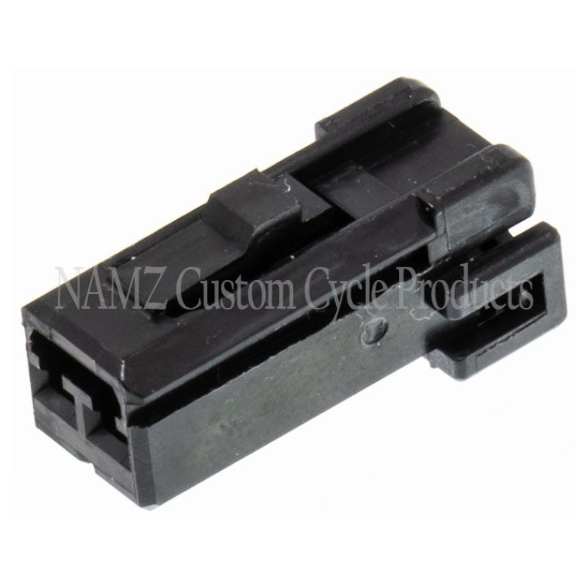 Picture of NAMZ AMP Multilock 2-Position Female Wire Plug Housing (HD 73152-96BK)