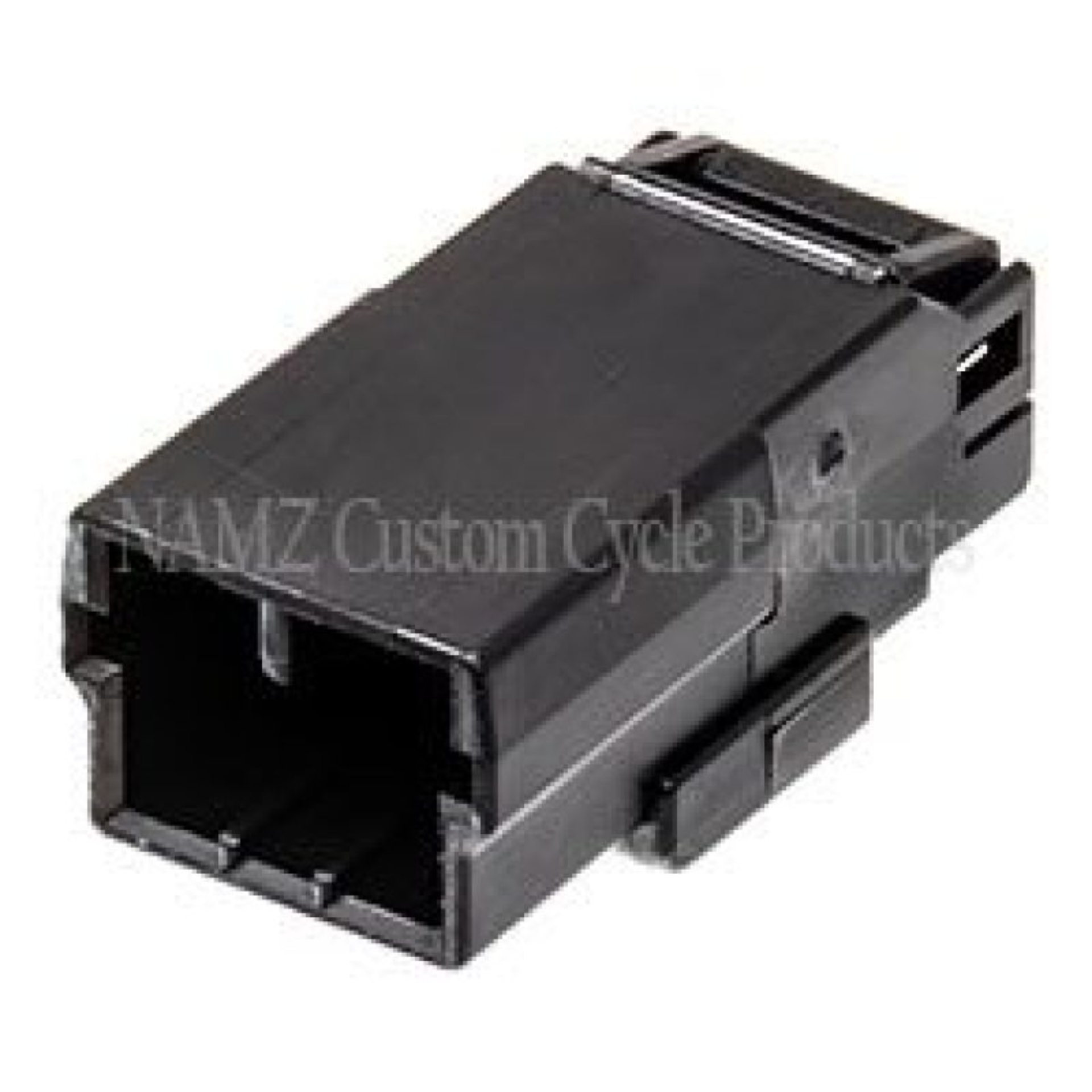 Picture of NAMZ AMP Multilock 3-Position Male Wire Cap Housing (HD 73103-96BK)