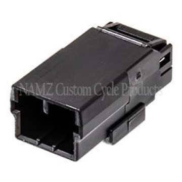 Picture of NAMZ AMP Multilock 3-Position Male Wire Cap Housing (HD 73103-96BK)