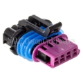 Picture of NAMZ 06-16 V-Twin Delphi OEM Ignition Coil/Idle Speed Sensor/Fuel Pump Connector (HD 72066-06A)