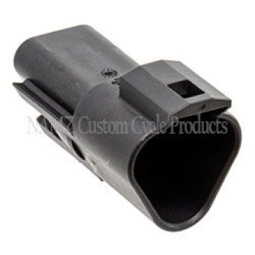 Picture of NAMZ Deutsch DT Series 3-Wire Receptacle & Wedgelock - Black (HD 72103-94BK)