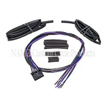 Picture of NAMZ 11-17 V-Twin FXST/FLST w/Switch Housing Mounted Signal Front Turn Sig Relocation Harness 36in.