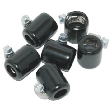 Picture of NAMZ Fuel Line Hose Clamps 1/4-5/16in. ID Black (6 Pack)