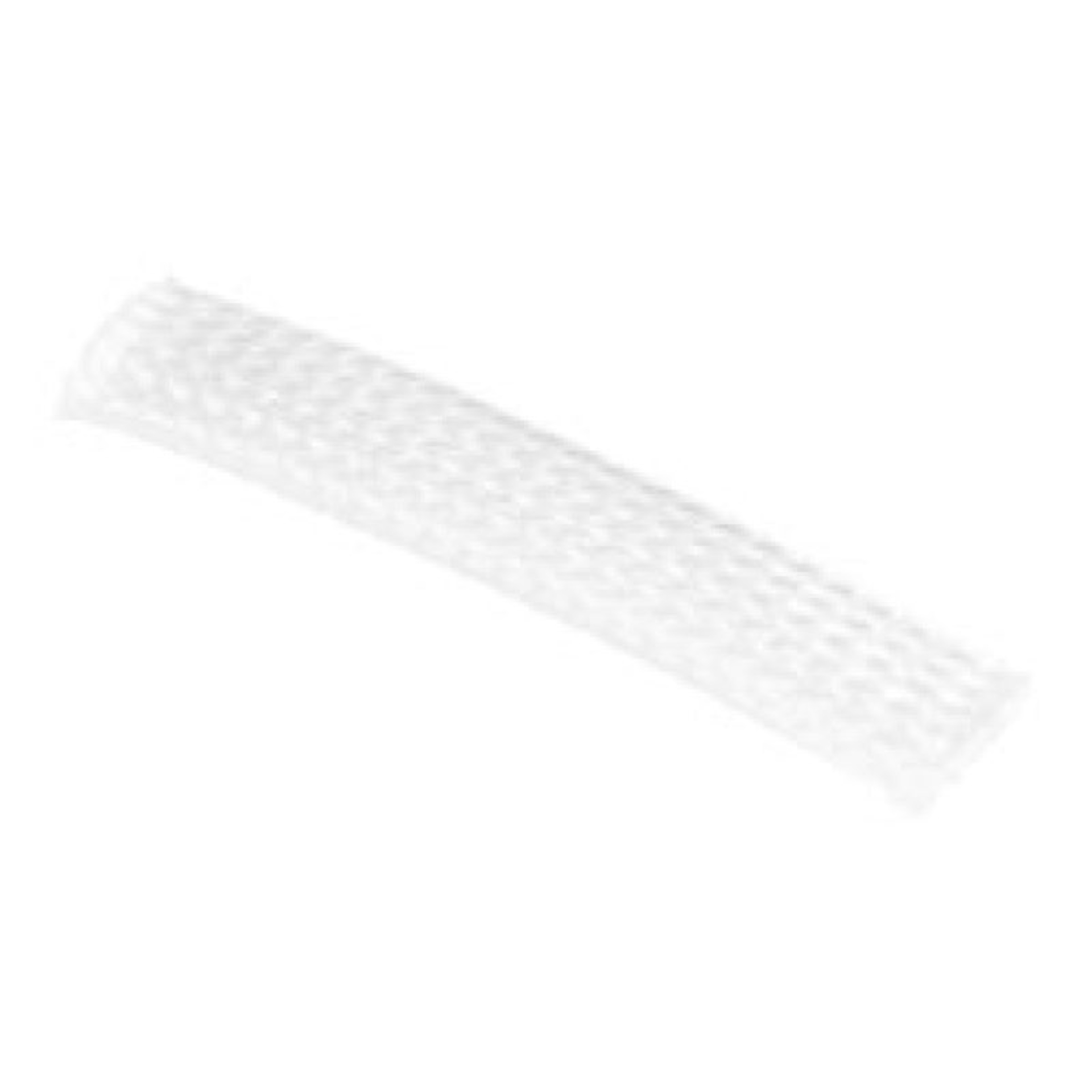 Picture of NAMZ Braided Flex Sleeving 10ft. Section (3/8in. ID) - White