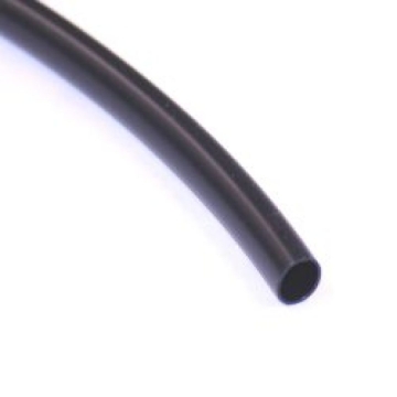 Picture of NAMZ Extruded PVC Tubing Black Wire Loom (1/4in.) - 8ft. Section