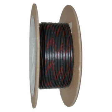 Picture of NAMZ OEM Color Primary Wire 100ft. Spool 18g - Black/Red Stripe