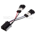 Picture of NAMZ 14-23 Road King Models Headlight Adapter Pigtail w/Mating H9 & H11 to H4 Connector