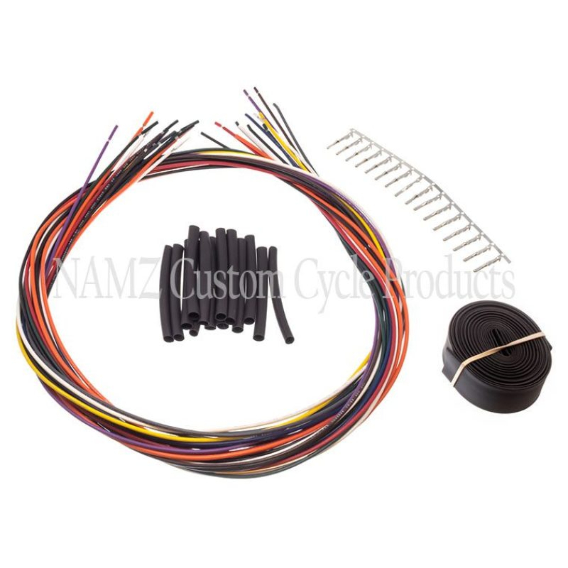 Picture of NAMZ 82-95 NON-Bagger Models Handlebar Switch Wire Extensions 48in. (Cut & Solder Applications)