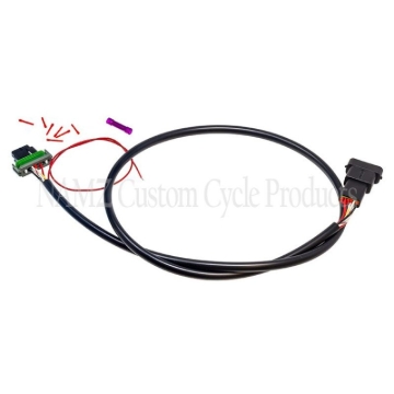 Picture of NAMZ 14-23 V-Twin Road King/Sportster Plug-N-Play Speedometer & Instrument Extension Harness 36in.