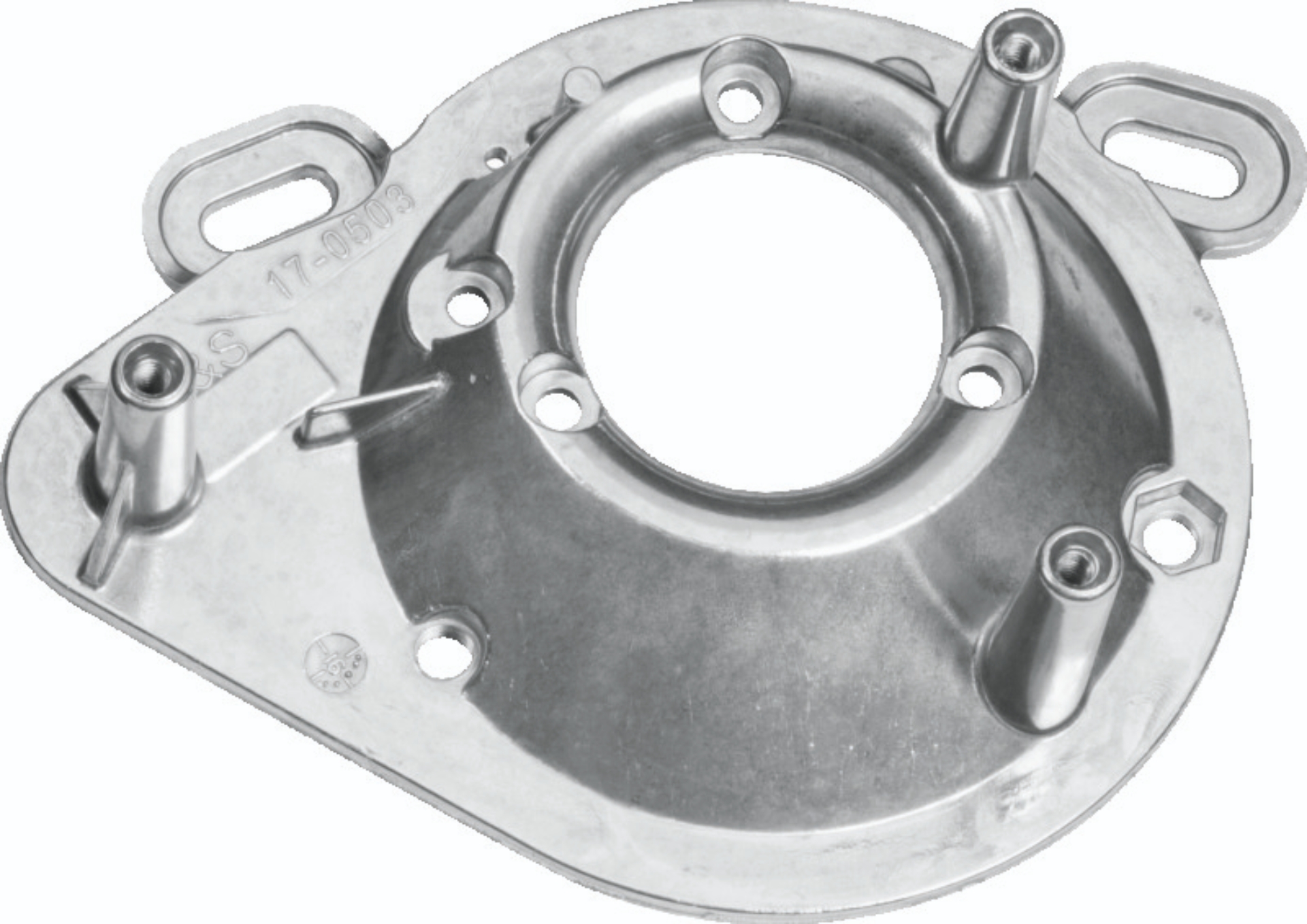 Picture of S&S Cycle 1995+ BT Super E/G & SBEFI Air Cleaner Backplate For S&S Vacuum Breathing