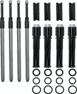 Picture of S&S Cycle 99-17 BT Models Quickee Pushrods w/ Gloss Black Covers