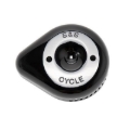 Picture of S&S Cycle Stealth Slasher Teardrop Air Cleaner Cover - Gloss Black
