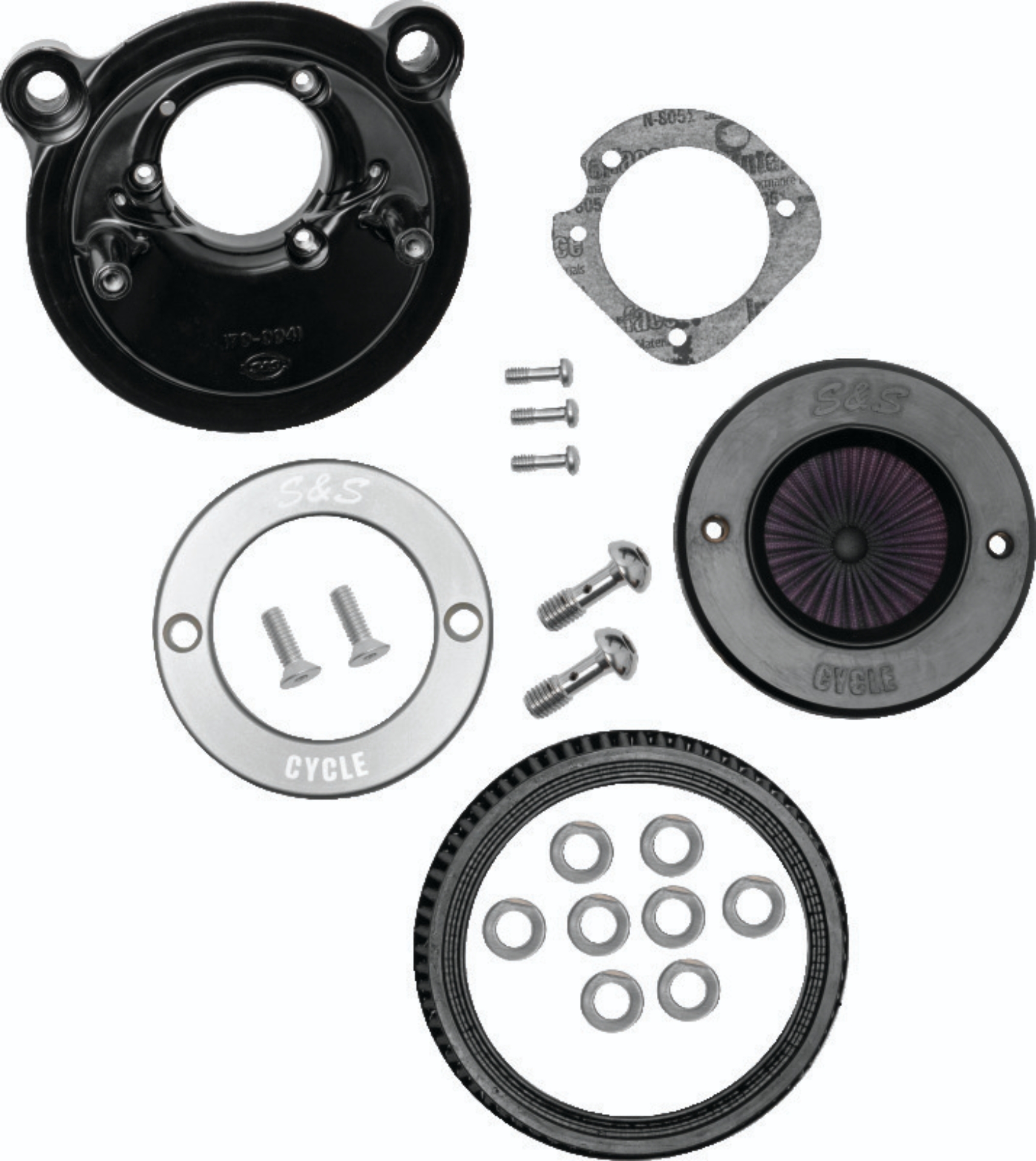 Picture of S&S Cycle 2007+ XL Models Stealth Air Stinger Kit w/ S&S Ring