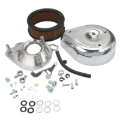 Picture of S&S Cycle 93-99 BT/91-03 Sportster Models Teardrop Air Cleaner Kit for S&S Super E/G Carb