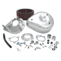 Picture of S&S Cycle 08-17 Tri-Glide/CVO Stock-Bore Throttle By Wire Models Teardrop Air Cleaner Kit - Chrome