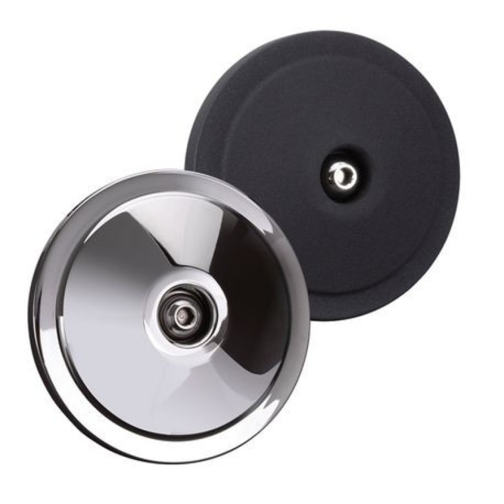Picture of S&S Cycle Domed Bobber Air Cleaner Cover w/ Machined Highlights - Black