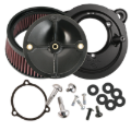 Picture of S&S Cycle 2008+ BT w/ S&S 58mm Throttle Body Stealth Air Cleaner Kit w/o Cover