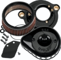 Picture of S&S Cycle 2017+ M8 Models Stealth Air Cleaner Kit w/ Gloss Black Mini Teardrop Cover