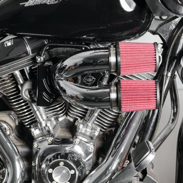 Picture of S&S Cycle 08-16 Touring Intake Runner Induction Kit - Chrome