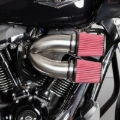 Picture of S&S Cycle 17-20 M8 Models Tuned Induction Air Cleaner Kit - Stainless Steel