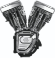 Picture of S&S Cycle 99-06 BT T111 Long Block Engine - Wrinkle Black