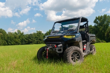 Picture of Seizmik 15-23 Polaris Ranger 500/ 570/ EV Mid-Size Pro-fit Windshield Flip Up Vent