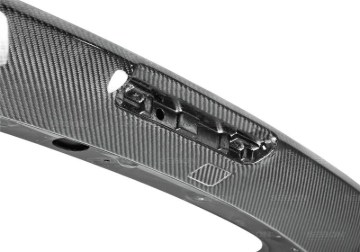 Picture of Seibon 08-10 Subaru WRX/STi Hatchback OEM-style Carbon Fiber Rear Spoiler w/ LED Cutout