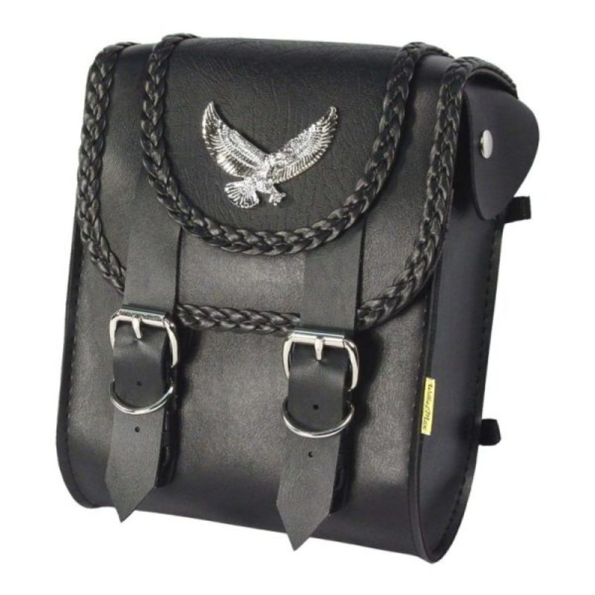 Picture of Willie & Max Universal Black Magic Sissy Bar Bag (8 inches L x 10 inches H x 4.5 inches W) - Black