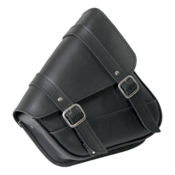 Picture of Willie & Max Universal Black Jack Compact Slant Saddlebag Set (12inL x 9.5inH x 5.5 inW) - Black
