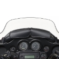 Picture of Willie & Max 06-13 HD FL/FLH/FLT/FLHT Two Pouch Windshield Bag (21.25inL x 6.5inH x 2.25inD) - Black