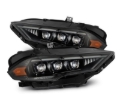 Picture of AlphaRex 18-20 Ford Mustang NOVA LED Proj Headlights Alpha-Black w/Activ Light/Seq Signal/Switch DRL
