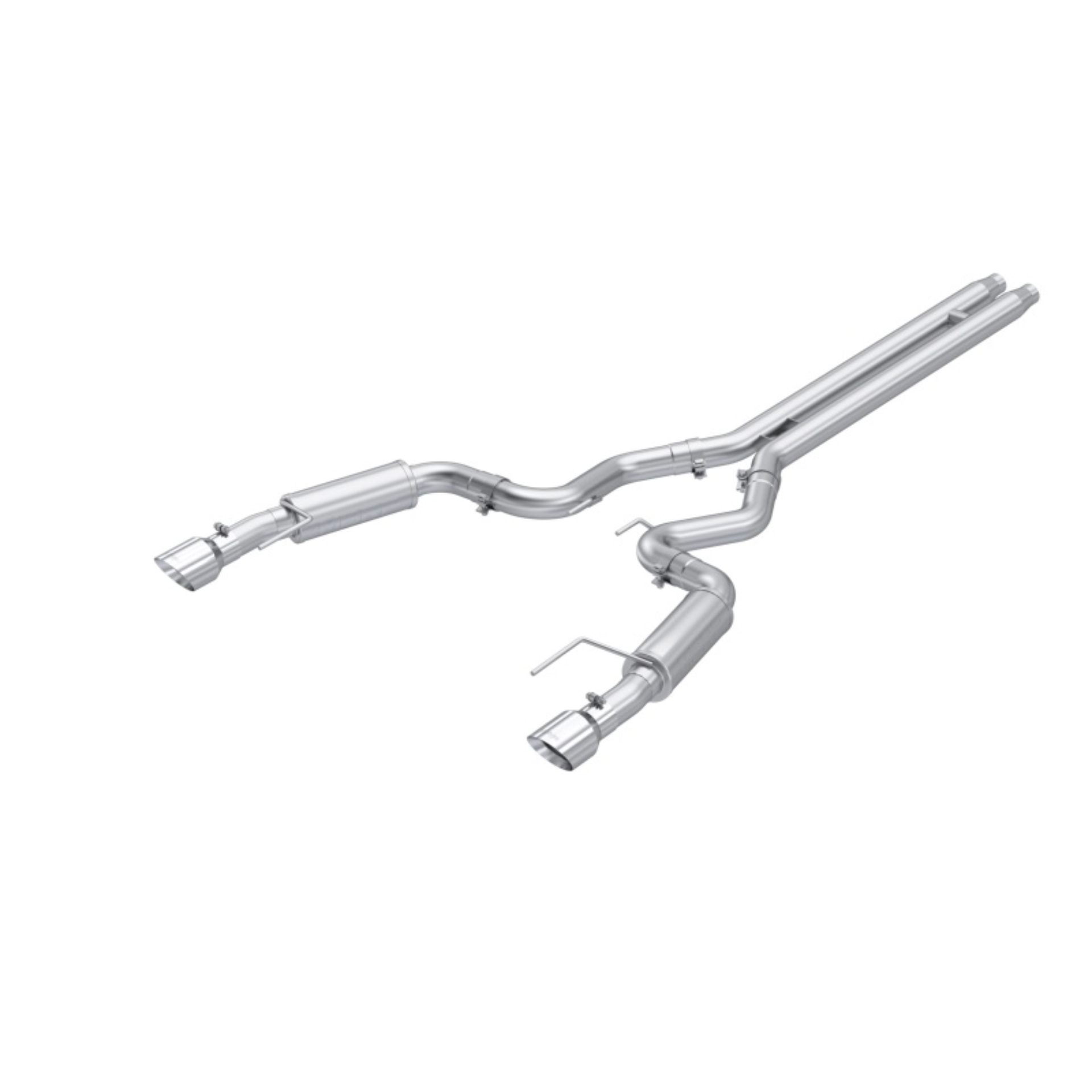 Picture of MBRP 2024 Ford Mustang GT S650, 5.0L 3in Dual Split Rear Aluminized Steel