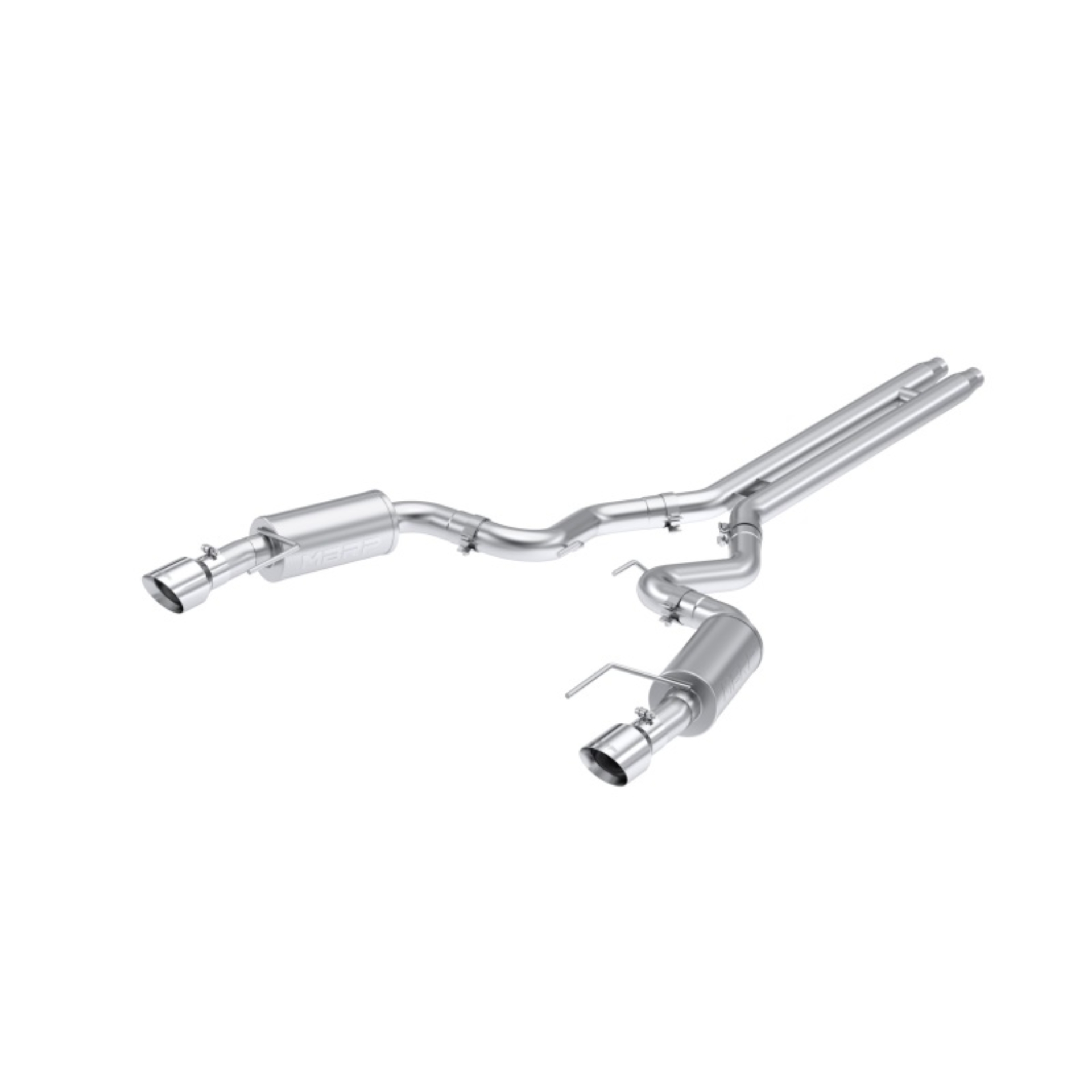 Picture of MBRP 2024 Ford Mustang GT S650, 5.0 Aluminized Steel 3in Cat-Back Dual Split Rear (Street)
