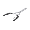 Picture of MBRP 2024Ford Mustang GT S650, 5.0 3in Cat-Back Dual Split Black-Coated Aluminized Steel