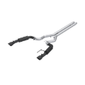 Picture of MBRP 2024Ford Mustang GT S650, 5.0 3in Cat-Back Dual Split Black-Coated Aluminized Steel