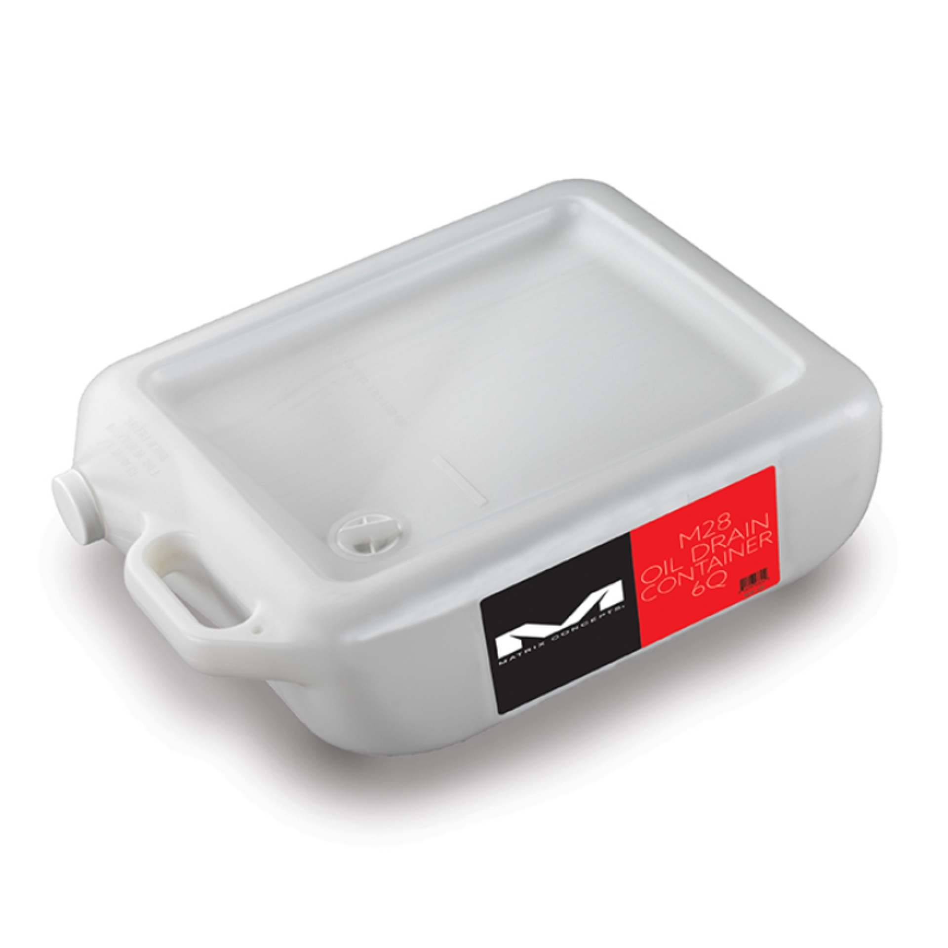 Picture of Matrix Concepts M28 Oil Drain Container 6 Quart - White