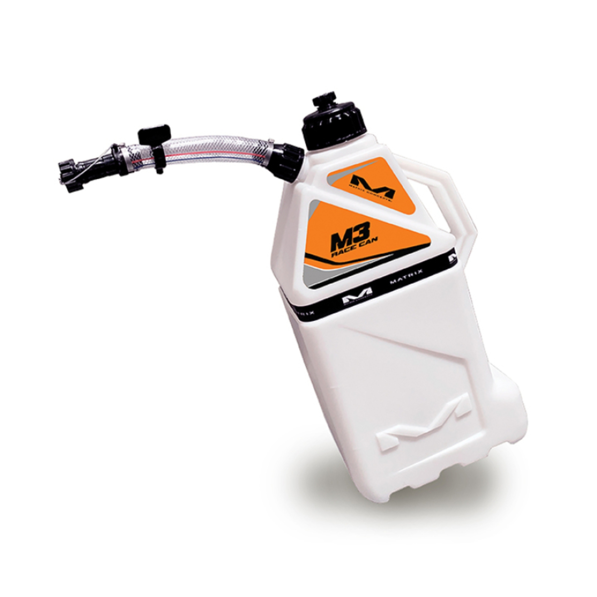Picture of Matrix Concepts M4 0.4 Gallon Utility Can White-Orange