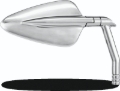 Picture of Performance Machine Vision Mirror Arrow XL - Chrome