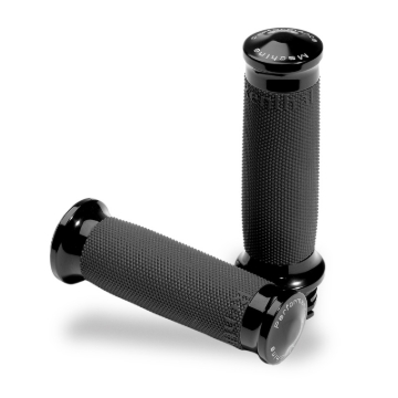 Picture of Performance Machine Contour Renthal Wrapped Grips - Black