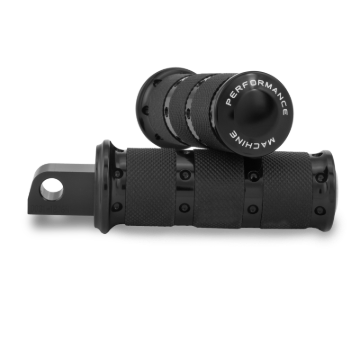 Picture of Performance Machine Footpegs XLS Rider - Black Ano
